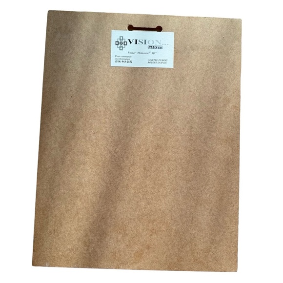 UNICORN Nvision Grafix Holusion Mounted Poster ‘93 Signed M Bielinski & P Herber - Picture 6 of 10